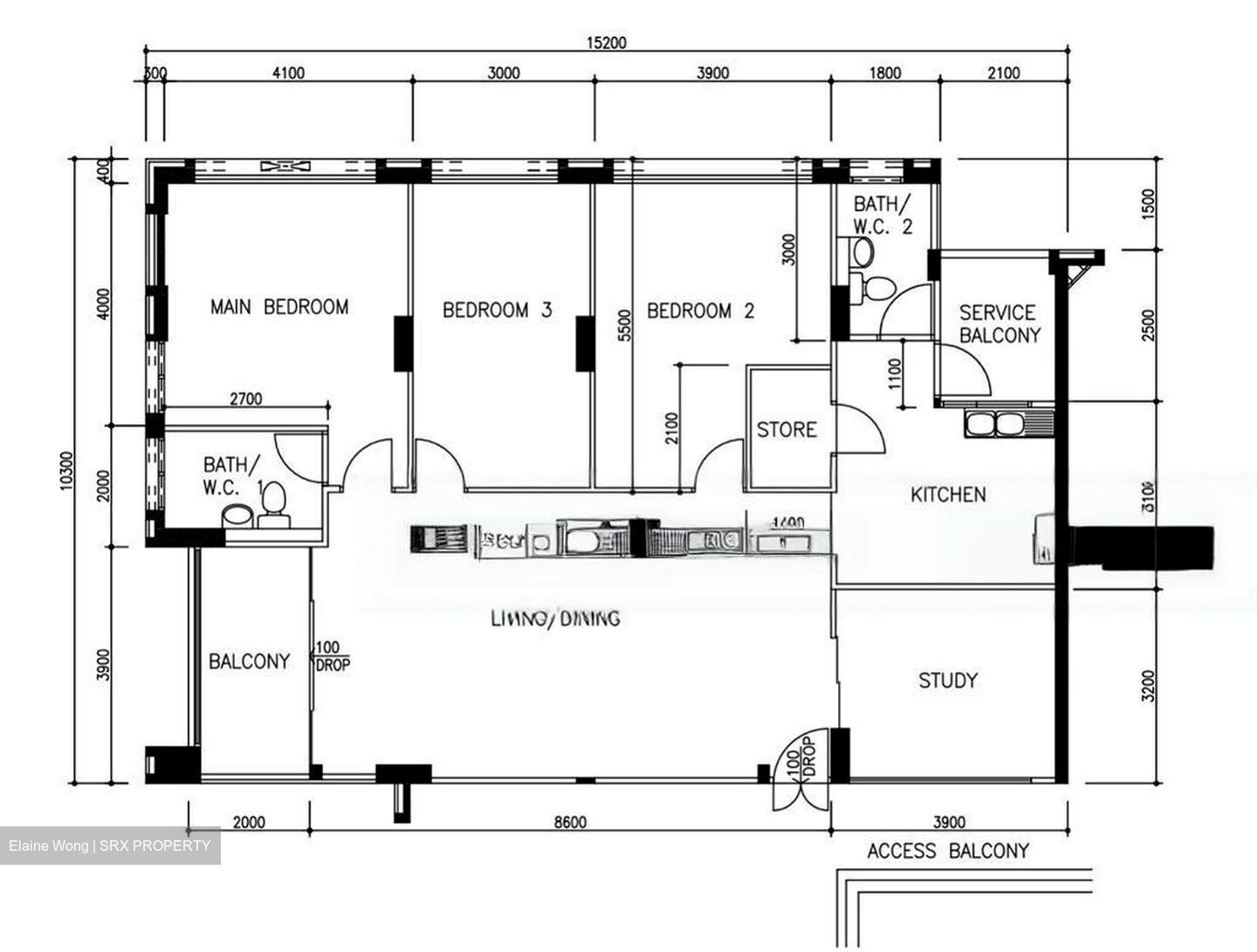 Blk 553 Choa Chu Kang North 6 (Choa Chu Kang), HDB Executive #467019001
